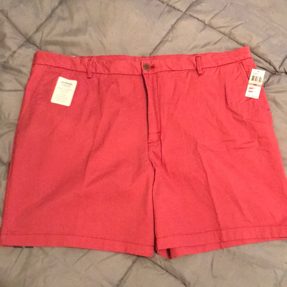 Izod Saltwater Stretch Mens Shorts - Saltwater Red